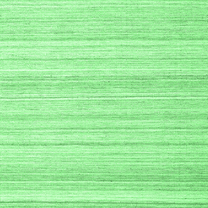 Square Abstract Emerald Green Contemporary Rug, con2575emgrn