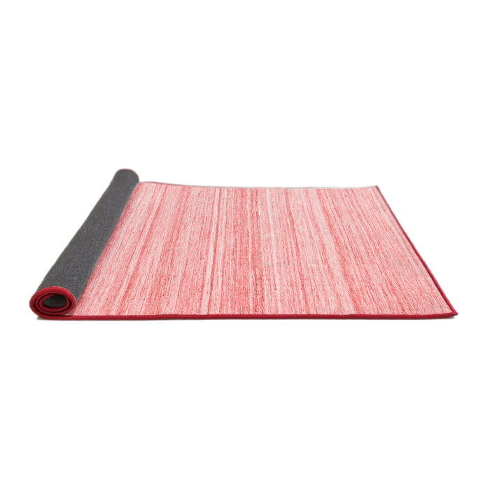Abstract Red Contemporary Area Rugs