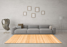 Machine Washable Abstract Orange Contemporary Area Rugs in a Living Room, wshcon2575org