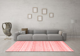 Contemporary Red Washable Rugs