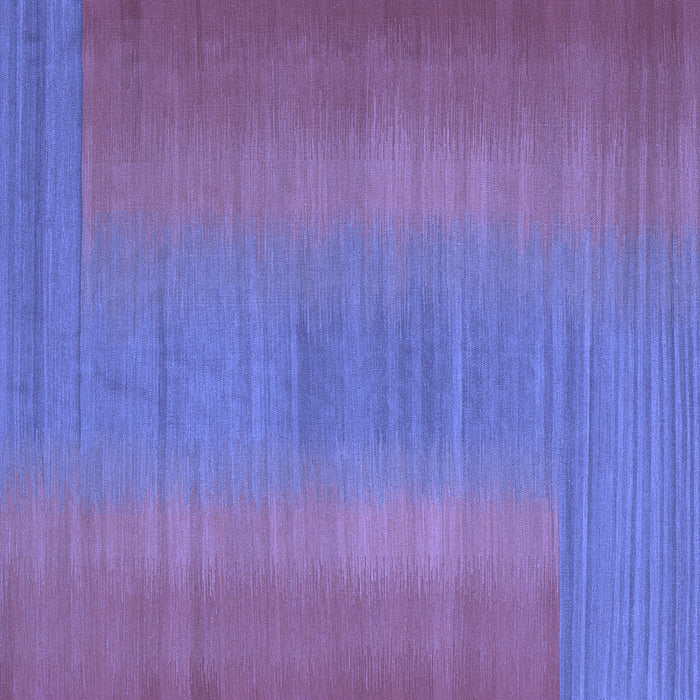 Square Machine Washable Abstract Blue Contemporary Rug, wshcon2576blu