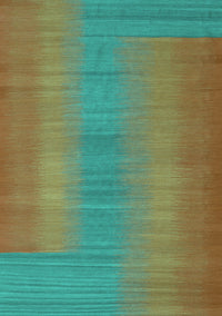 Abstract Turquoise Contemporary Rug, con2576turq