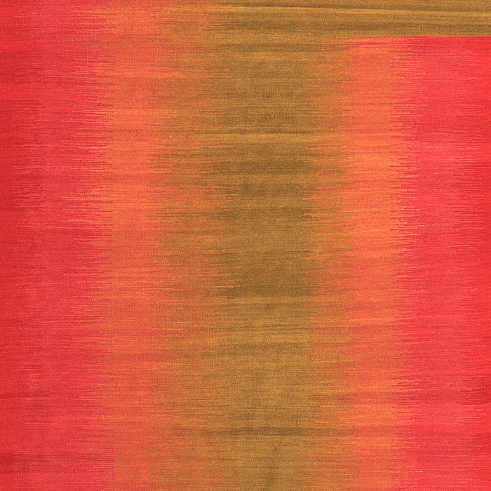 Serging Thickness of Machine Washable Abstract Orange Contemporary Area Rugs, wshcon2576org