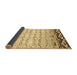 Sideview of Abstract Brown Contemporary Rug, con2577brn