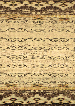 Abstract Brown Contemporary Rug, con2577brn
