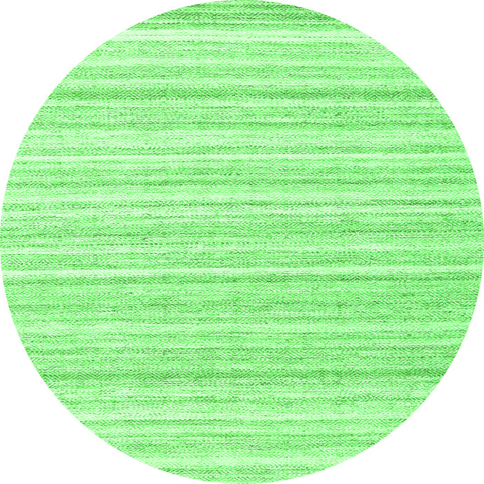 Square Solid Green Modern Rug, con2578grn