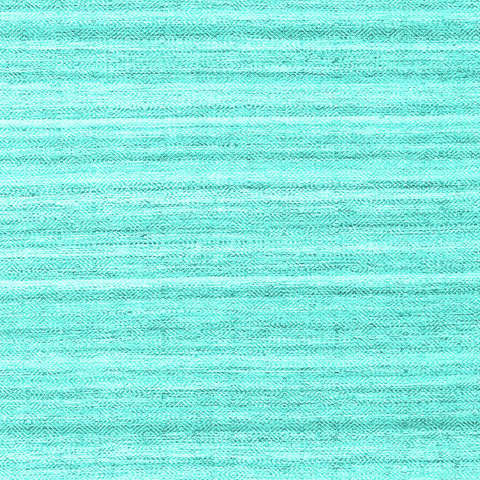 Machine Washable Solid Turquoise Modern Area Rugs, wshcon2578turq