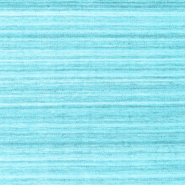 Square Machine Washable Solid Light Blue Modern Rug, wshcon2578lblu
