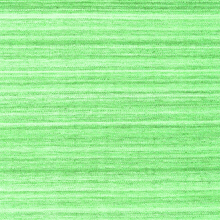 Round Machine Washable Solid Green Modern Area Rugs, wshcon2578grn