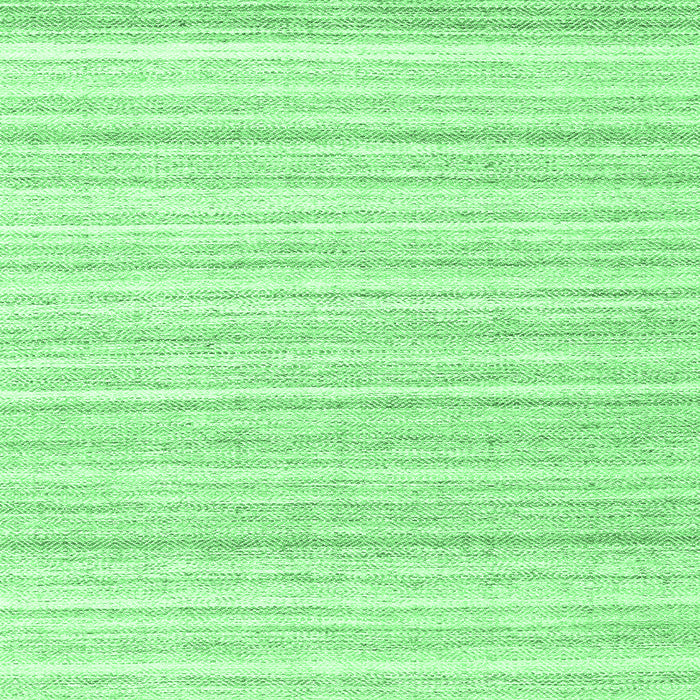 Square Machine Washable Solid Emerald Green Modern Area Rugs, wshcon2578emgrn