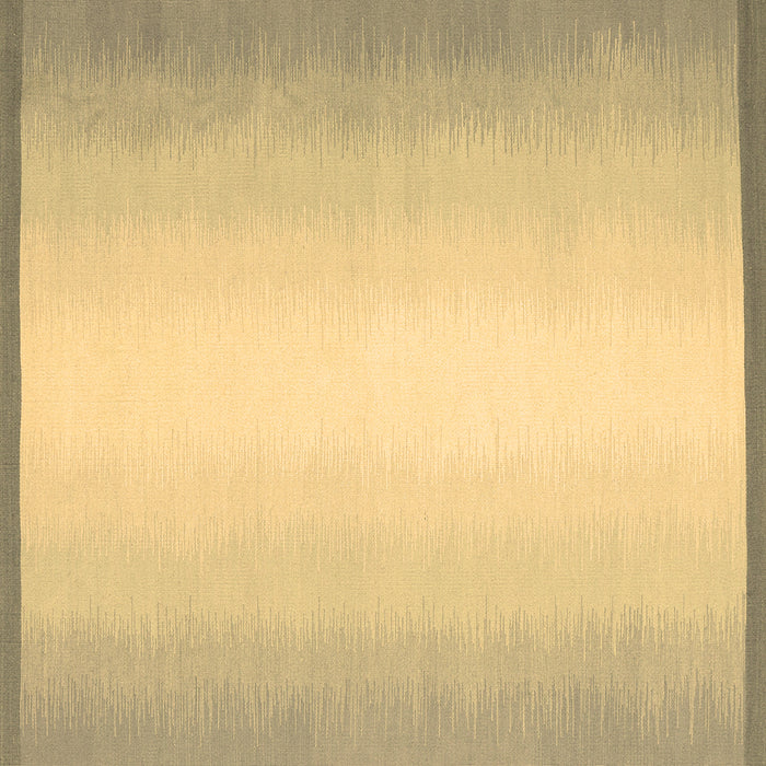 Square Machine Washable Abstract Brown Contemporary Rug, wshcon2579brn