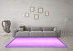 Machine Washable Abstract Pink Contemporary Rug in a Living Room, wshcon2579pnk