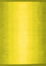 Abstract Yellow Contemporary Rug, con2579yw