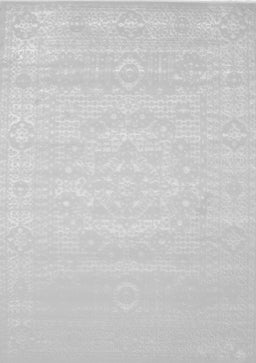 Abstract Gray Contemporary Rug, con257gry
