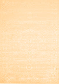 Abstract Orange Contemporary Rug, con257org