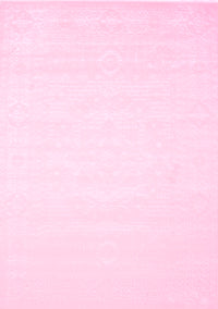 Abstract Pink Contemporary Rug, con257pnk