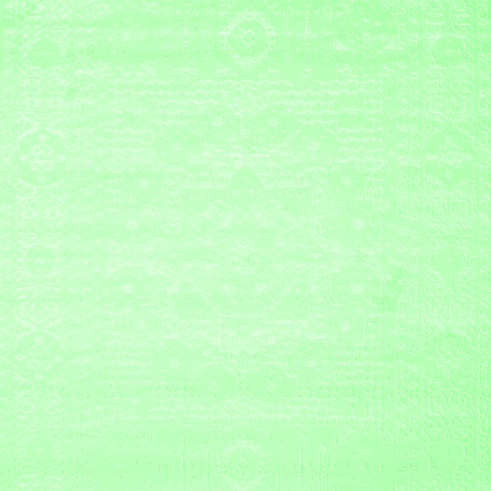 Machine Washable Abstract Emerald Green Contemporary Area Rugs, wshcon257emgrn