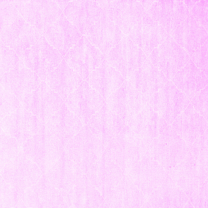 Square Machine Washable Abstract Pink Contemporary Rug, wshcon2580pnk