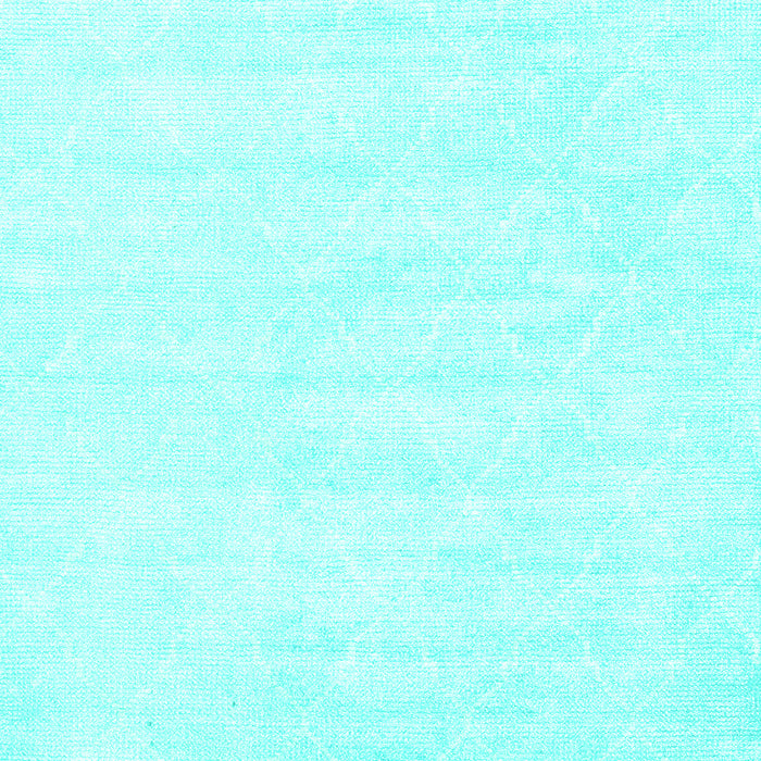 Machine Washable Abstract Turquoise Contemporary Area Rugs, wshcon2580turq