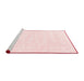 Contemporary Red Washable Rugs