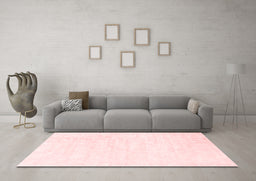 Contemporary Red Washable Rugs