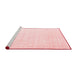 Contemporary Red Washable Rugs