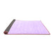 Sideview of Abstract Purple Contemporary Rug, con2581pur