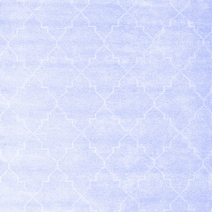 Abstract Blue Contemporary Rug, con2581blu