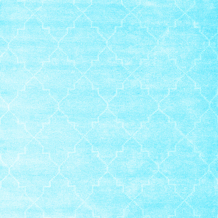 Abstract Light Blue Contemporary Rug, con2581lblu