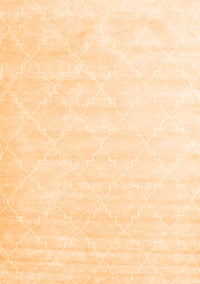 Abstract Orange Contemporary Rug, con2581org