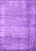 Machine Washable Abstract Purple Contemporary Area Rugs, wshcon2582pur