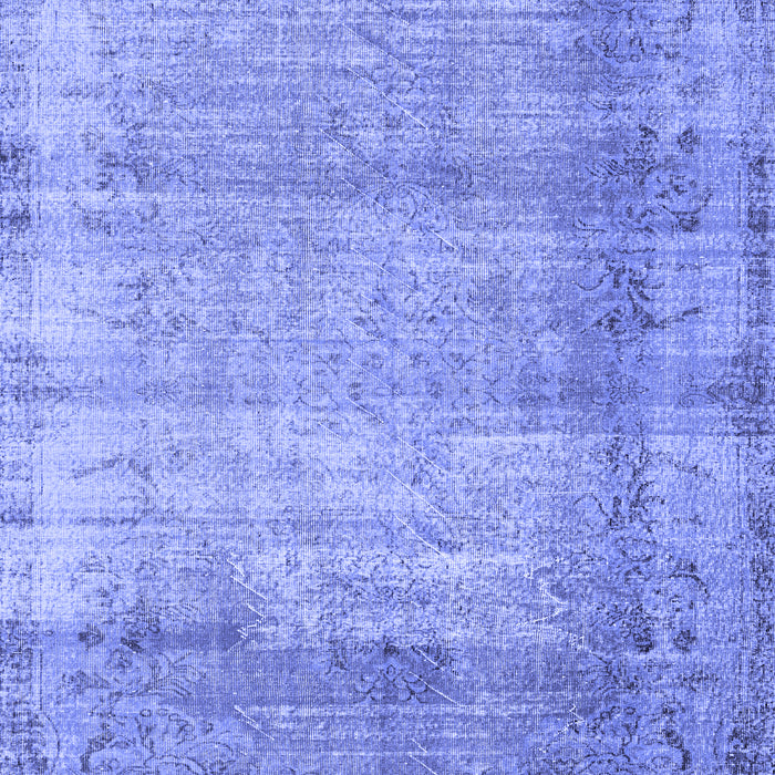 Machine Washable Abstract Blue Contemporary Rug, wshcon2582blu