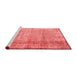 Contemporary Red Washable Rugs