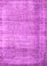 Machine Washable Abstract Pink Contemporary Rug, wshcon2582pnk