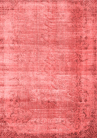 Abstract Red Contemporary Rug, con2582red