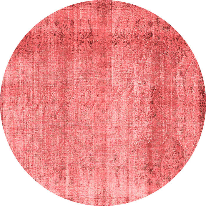 Abstract Red Contemporary Rug, con2582red