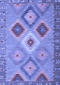 Southwestern Blue Country Rug, con2583blu