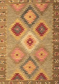 Southwestern Brown Country Rug, con2583brn