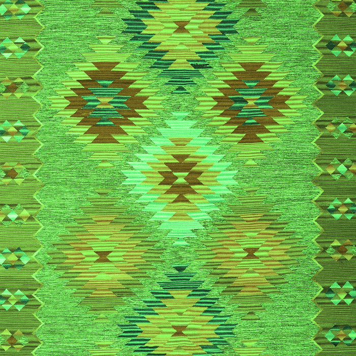 Southwestern Green Country Rug, con2583grn
