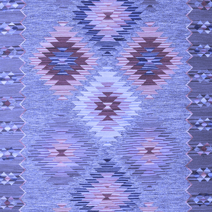 Southwestern Blue Country Rug, con2583blu