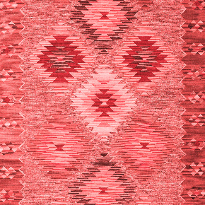 Machine Washable Southwestern Red Country Rug, wshcon2583red