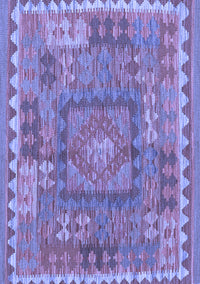 Southwestern Blue Country Rug, con2584blu