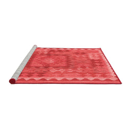 Country Red Washable Rugs