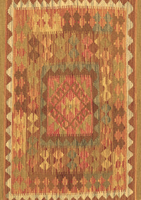 Southwestern Brown Country Rug, con2584brn