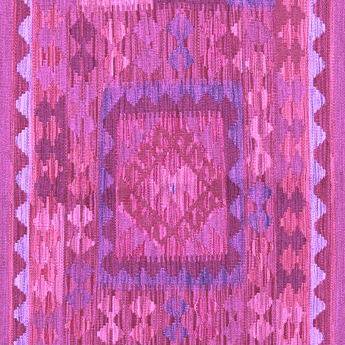 Machine Washable Southwestern Purple Country Area Rugs, wshcon2584pur