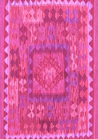 Southwestern Pink Country Rug, con2584pnk