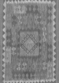 Southwestern Gray Country Rug, con2584gry