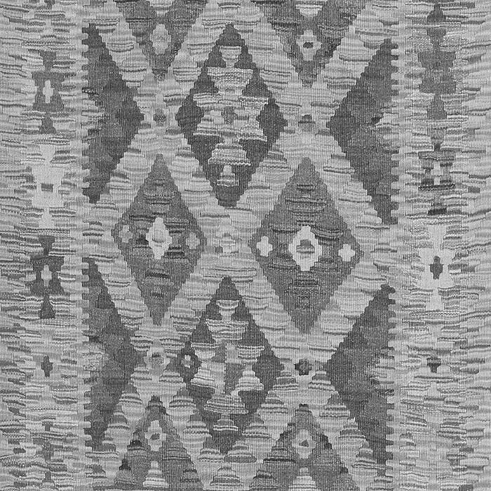 Serging Thickness of Machine Washable Abstract Gray Contemporary Rug, wshcon2585gry