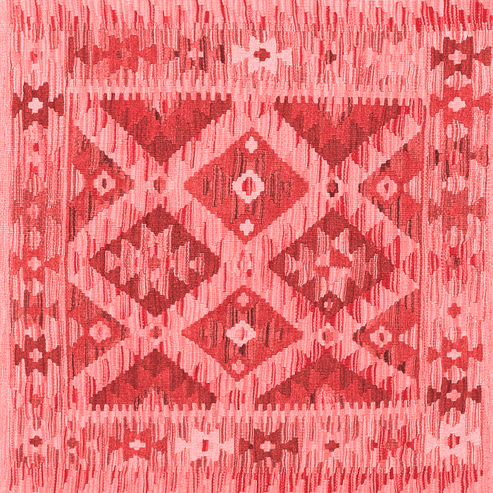 Abstract Red Contemporary Rug, con2585red