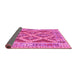 Sideview of Abstract Pink Contemporary Rug, con2585pnk